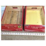 (2) Mason City Iowa Coca-Cola Crates