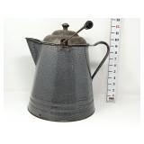 Large Graniteware Coffee Pot