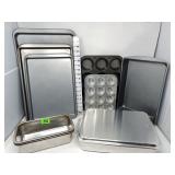 Cookie Sheets, Cupcake, Loaf, & Cake Pans