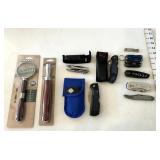 Multi Tools, Knives, & Magnifier