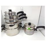 Saladmaster Stainless Steel Tri-Clad Pots & Pans