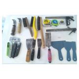 Squares, Tapes, Brushes, Utility & Putty Knives