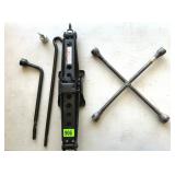 Car Jack , 4 Way, & Tire Iron