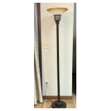 Mission Style Torchiere Floor Lamp