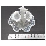 Fenton French Opalescent 3-Horn Epergne