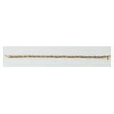 14k Italy Bracelet (Not Certified)