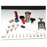 S. Kirk & Son Sterling Jigger w/Other Barware