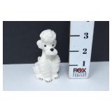 Goebel Porcelain White Poodle Figurine