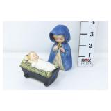 Goebel Hummel Nativity Figurines of Mary & Baby