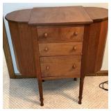 Imperial Solid Mahogany Antique Sewing Cabinet