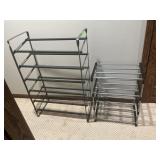 Metal Shoe Rack & Plastic Rack