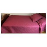 Full Bedspread w/1 Sham & Pillows