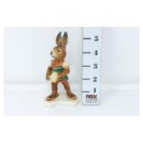 Goebel "Bavarian Bunny" Tennis Player Figurine