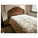Full Size Bed w/Unattached Headboard