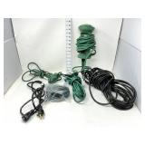 Outdoor Extension Cords and Yard Stake Outlets