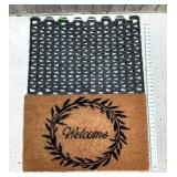 (2) Outdoor Door Mats