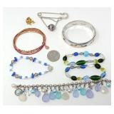 Costume Jewelry Bracelets & Pins