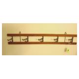 Folding Tea Towel Rack 27" Long