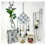 Wind Chime, Plant Hook, Pot Elf Buddy, Planter &