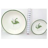 Botanical Olive Branch Bowls - Made in Italy.