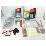 Velcro, Command Strips, Felt Protectors, Tacks &