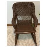 Childï¿½s Wicker Rocker