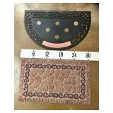 (2) Door Mats