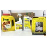 Lawn Items- Weed Preventer, Netting, Repellent, &