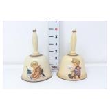 Goebel Hummel  - 1987 & 1990 Annual Bells1987 -