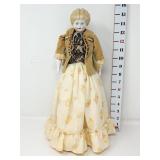 15 1/2" China Headed Doll