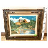 Landform Painting On Canvas By Milli