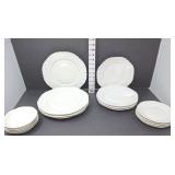 (16) Havilland France White Dishes