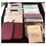 Assorted Paper Storage & (2) Die Storage (1
