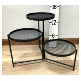 3 Tier Foldable Metal Plant Stand