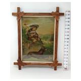 "The Highland Shepherd Boy" Print in Adirondack