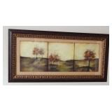 20" x 41" Picture of Trees on the Skyline