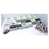 (43) Ink Pads & (34) Refill Bottles - Ink does