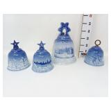(4) Bing & Grondahl  Collector Bells