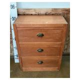 Solid Wood Chest of Drawers - 3 Drawer