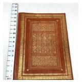Vintage Italian Leather Book Cover / Document