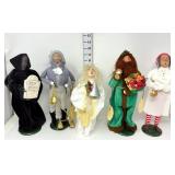 Byers Choice Carolers -A Christmas Carol Set of 5