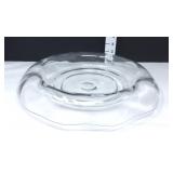Orrefors HZ 16 Center Bowl w/Wave Edges