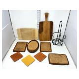 Cutting Boards, Trivets & Paper Towel Holder