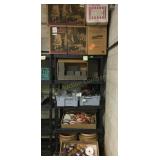 Aqua Foam, Embossed Foil, Ribbon & Storage Shelf