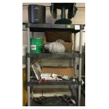 Storage Rack w/Hubbell Balancer,Poly Elect Fencing