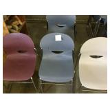 (26) Virco Plastic Chairs - Three Colors