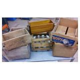 (1) Christion Bros.Crate, Grafton IA & (5) crates