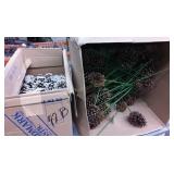 Decorative pine cones -  2 boxes