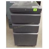 Hon Three Drawer Heavy Duty File Cabinet(No Key)