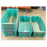(9) LEWISystem Stack-n-Nest Bins